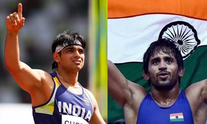 Tokyo Olympics: एक ही दिन में दो मेडल, नीरज को गोल्‍ड, पूनिया को ब्रॉन्‍ज, देश मे उठी बधाईयों की सुनामी